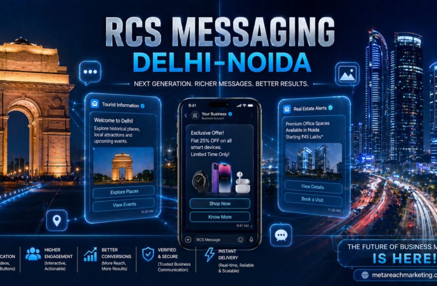 RCS Messaging Services in Delhi-Noida